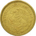 Mexiko, 100 Pesos, 1990, Mexico City, S+, Aluminum-Bronze, KM:493