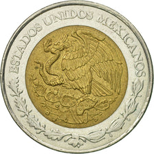 Mexico, 5 Nuevo Pesos, 1993, Mexico City, VF(30-35), Bi-Metallic, KM:552