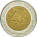 Mexico, 5 Nuevo Pesos, 1993, Mexico City, VF(30-35), Bi-Metallic, KM:552