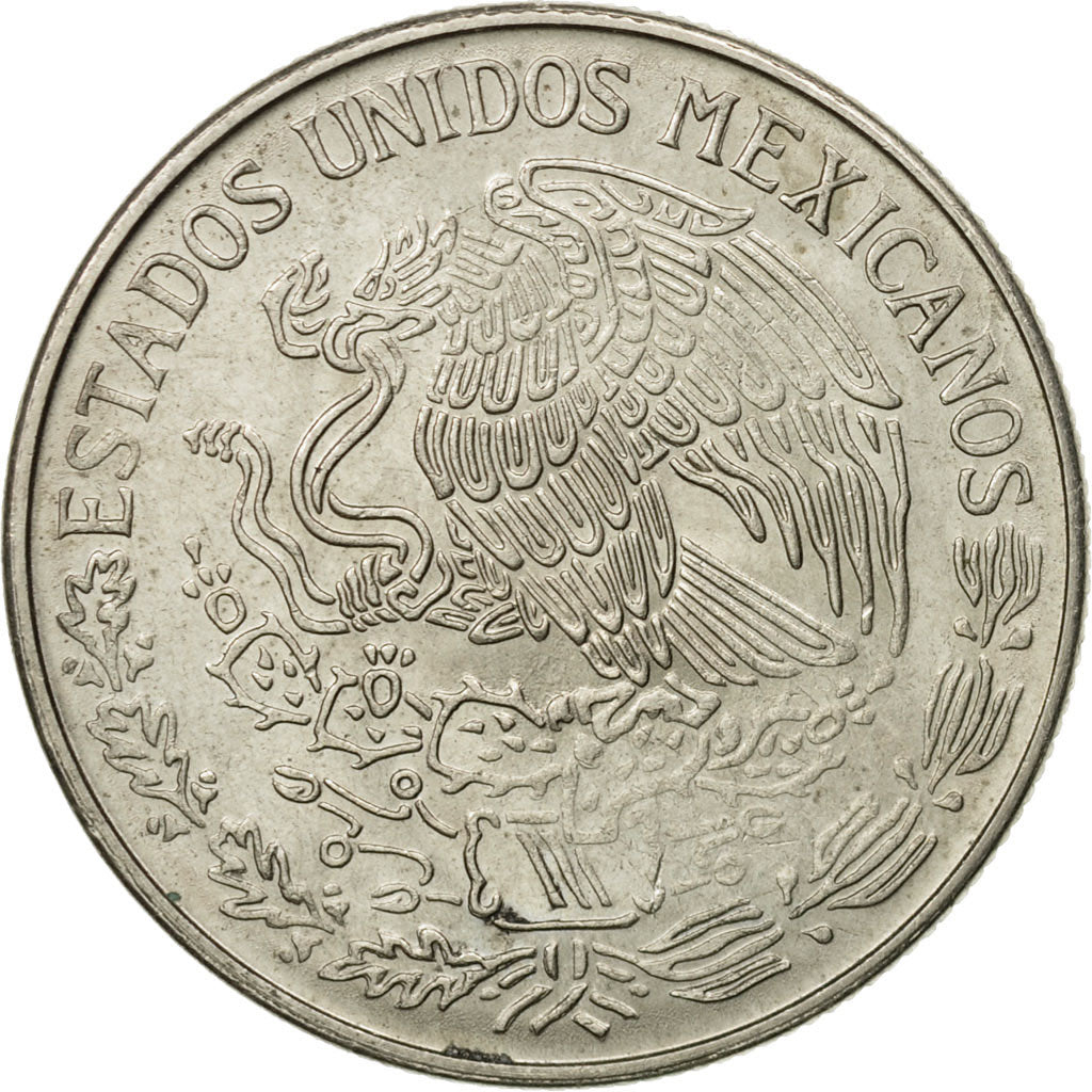 Mexiko, Peso, 1971, Mexico City, SS+, Copper-nickel, KM:460