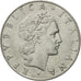 Italy, 50 Lire, 1955, Rome, VF(30-35), Stainless Steel, KM:95.1