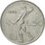 Italia, 50 Lire, 1955, Rome, BC+, Acero inoxidable, KM:95.1
