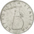 Italia, 5 Lire, 1955, Rome, MB+, Alluminio, KM:92