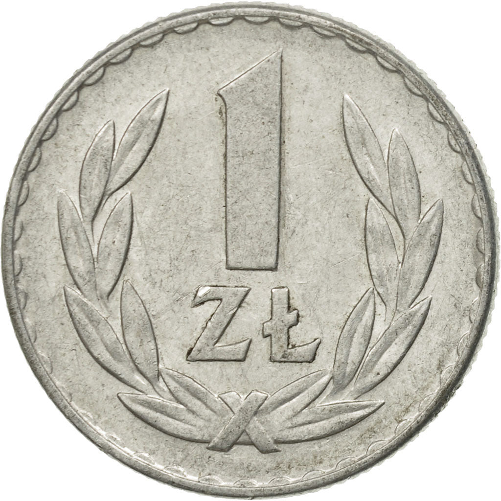 Poland, Zloty, 1949, Warsaw, VF(30-35), Aluminum, KM:45a