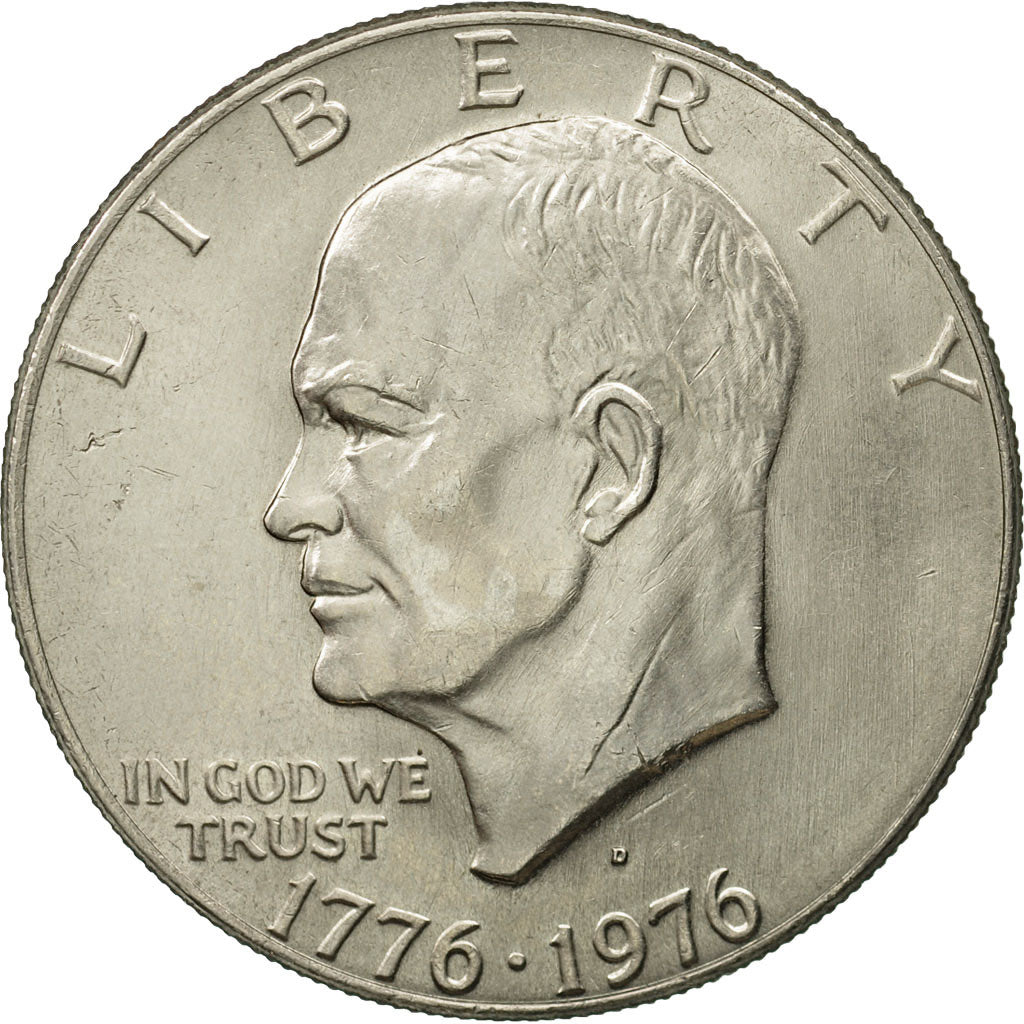 United States, Eisenhower Dollar, Dollar, 1976, U.S. Mint, Denver, AU(55-58)