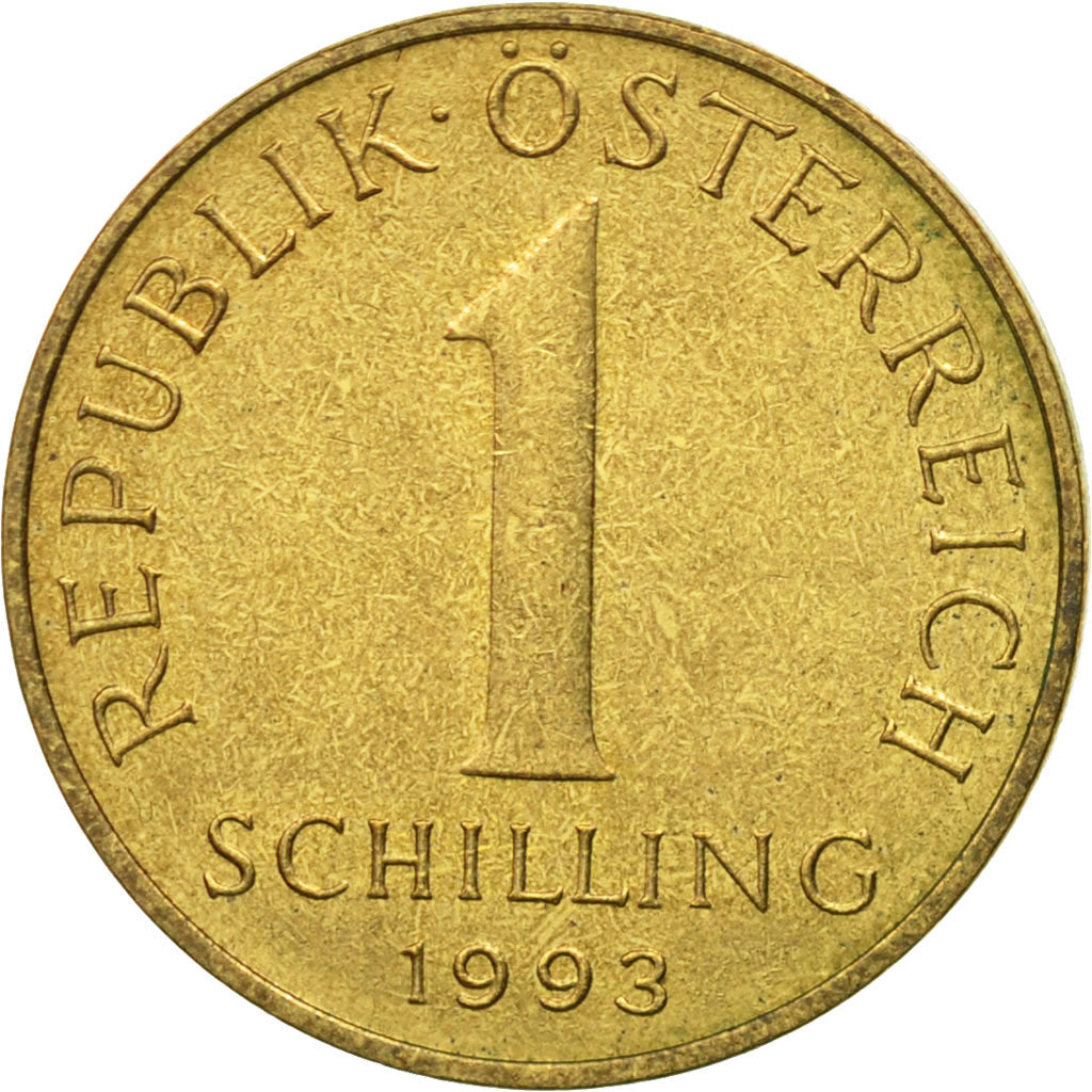 Austria, Schilling, 1993, EF(40-45), Aluminum-Bronze, KM:2886