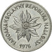 Madagascar, 2 Francs, 1976, Paris, AU(50-53), Stainless Steel, KM:9