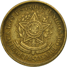 Brasil, 50 Centavos, 1956, Mexico City, BC+, Aluminio - bronce, KM:566