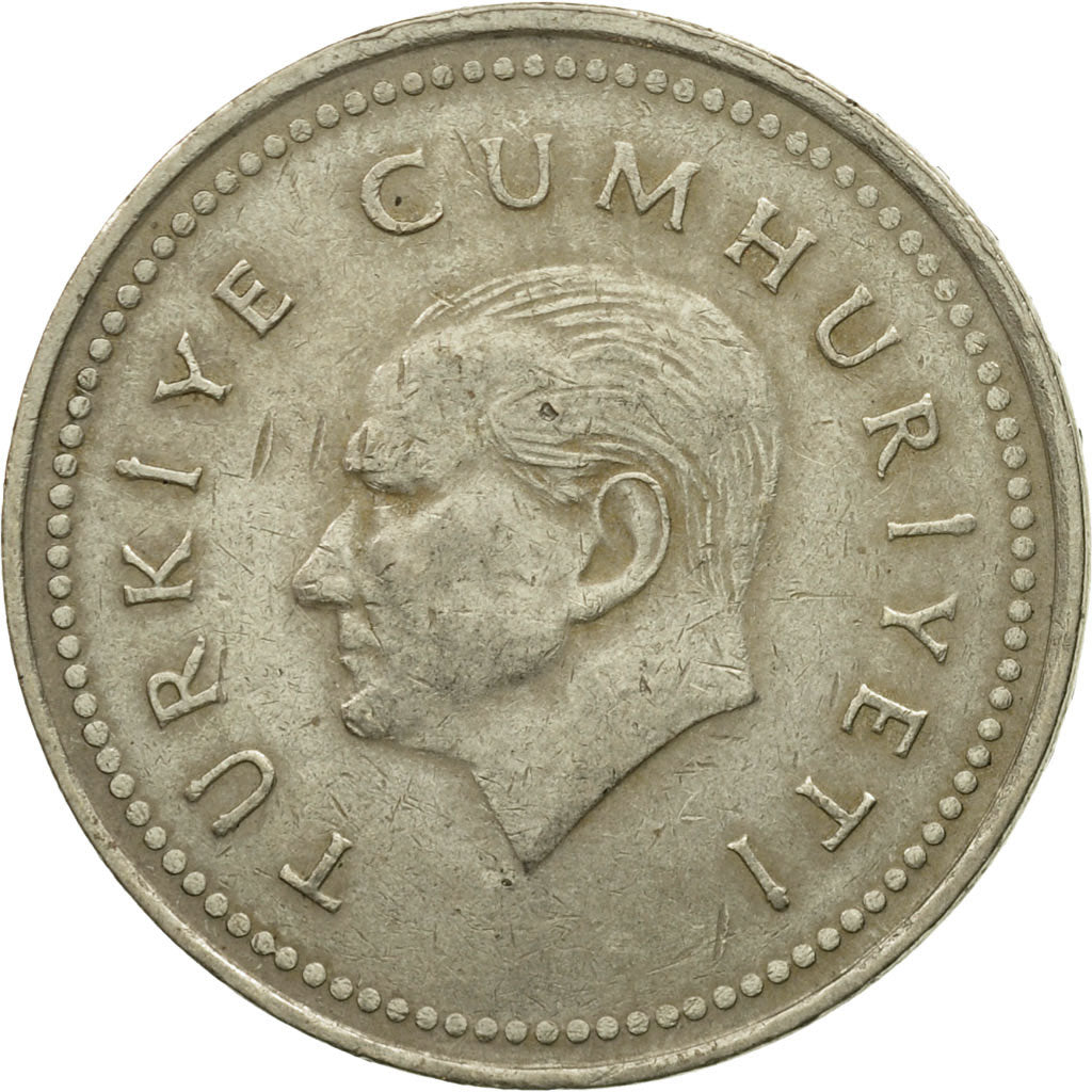 Turkey, 5000 Lira, 1994, VF(20-25), Nickel-Bronze, KM:1025