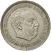 Spain, Caudillo and regent, 50 Pesetas, 1969, EF(40-45), Copper-nickel, KM:788