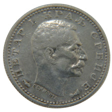 Serbia, 50 Para, 1915, KM #24.1, EF(40-45), Silver, 18, 2.50