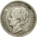 Netherlands, Wilhelmina I, 10 Cents, 1939, EF(40-45), Silver, KM:163