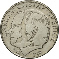 Sweden, Carl XVI Gustaf, Krona, 1976, AU(50-53), Copper-Nickel Clad Copper