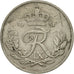 Moneta, Dania, Frederik IX, 25 Öre, 1951, Copenhagen, VF(20-25), Miedź-Nikiel