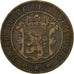 Luxembourg, William III, 10 Centimes, 1860, Paris, EF(40-45), Bronze, KM:23.2