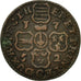 LIEGE, John Theodore, Liard, 1752, Liege, F(12-15), Copper, KM:155