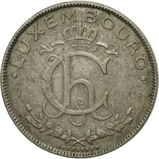 Luxembourg, Charlotte, 2 Francs, 1924, F(12-15), Nickel, KM:36