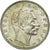 Moneda, Serbia, Peter I, Dinar, 1915, Paris, EBC+, Plata, KM:25.3