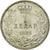 Moneta, Serbia, Peter I, Dinar, 1915, Paris, MS(60-62), Srebro, KM:25.3