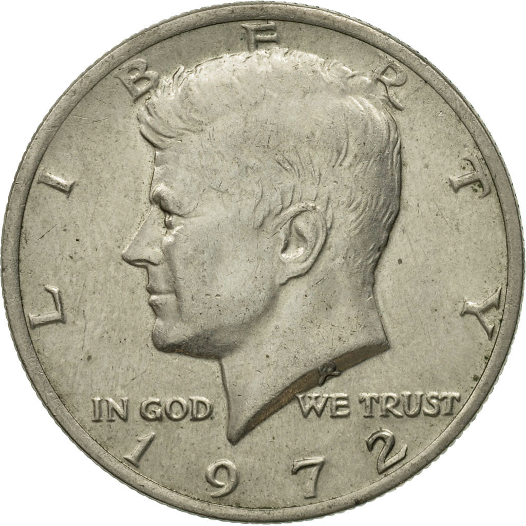 United States, Kennedy Half Dollar, Half Dollar, 1972, U.S. Mint, Philadelphia
