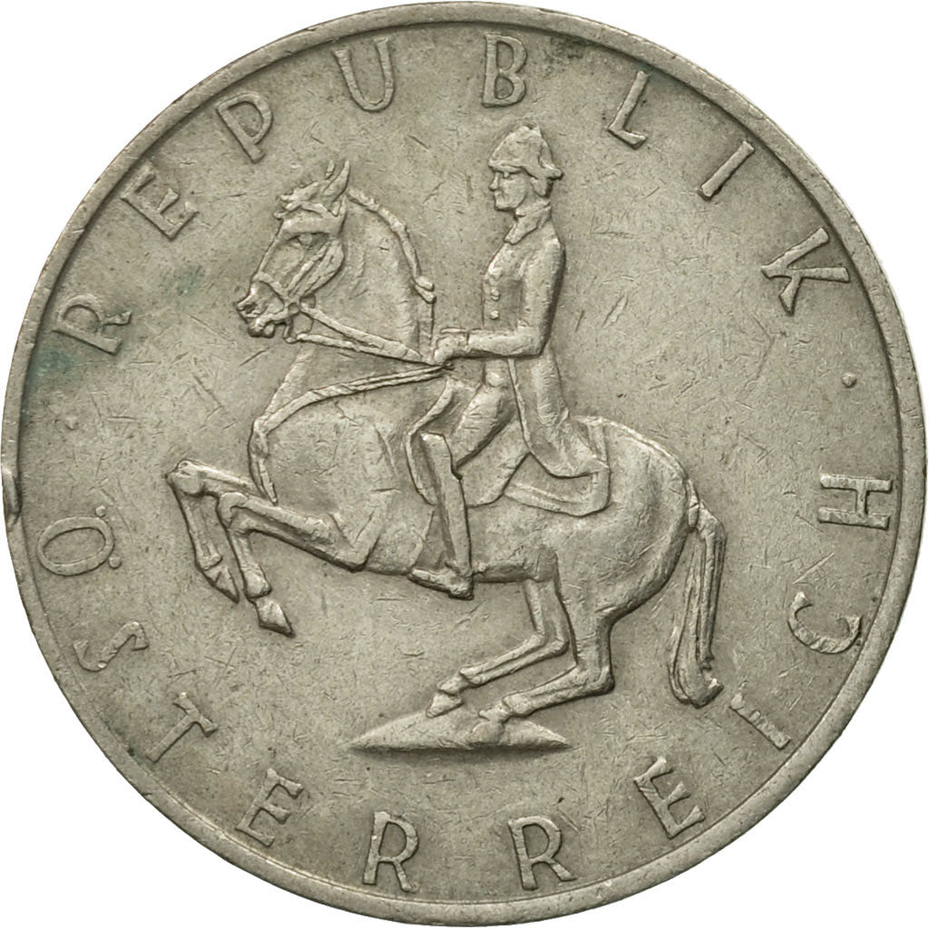 Austria, 5 Schilling, 1970, MB+, Rame-nichel, KM:2889a