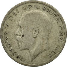 Great Britain, George V, 1/2 Crown, 1929, EF(40-45), Silver, KM:835
