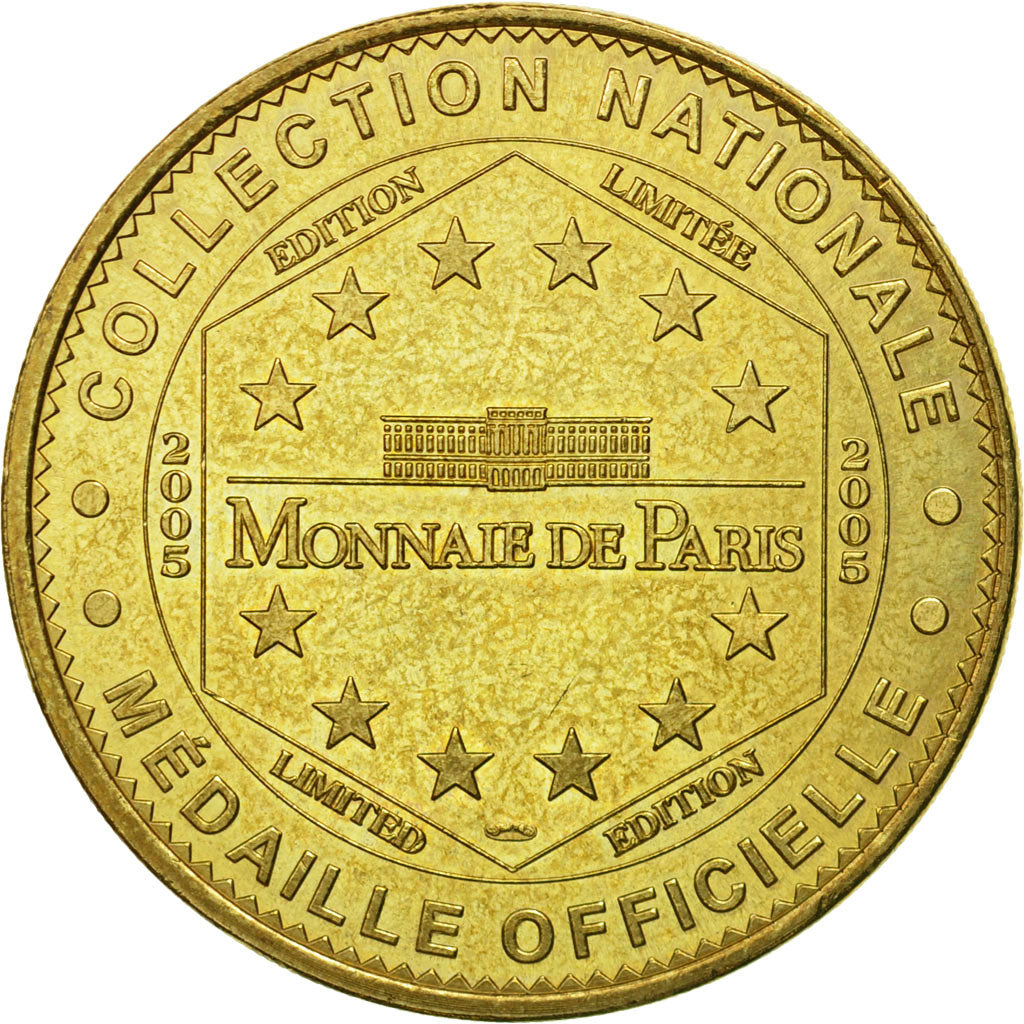 France, Token, Touristic token, Rocamadour - La forêt des singes n°2, 2005