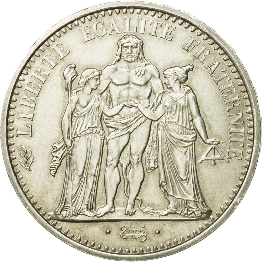 France, Hercule, 10 Francs, 1968, Paris, EF(40-45), Silver, KM:932, Gadoury:813