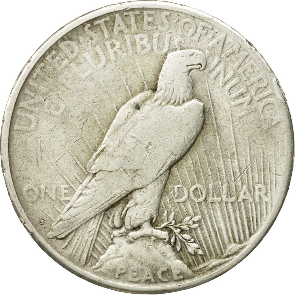 United States, Peace Dollar, Dollar, 1922, U.S. Mint, San Francisco, VF(30-35)