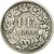 Suiza, Franc, 1886, Bern, BC+, Plata, KM:24