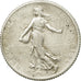 France, Semeuse, Franc, 1917, Paris, VF(30-35), Silver, KM:844.1, Gadoury:467