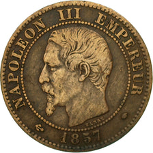 Coin, France, Napoleon III, Napoléon III, 2 Centimes, 1857, Marseille