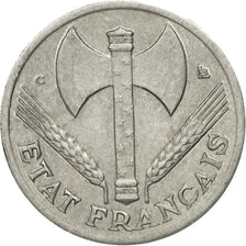 France, Bazor, 50 Centimes, 1944, Castelsarrasin, EF(40-45), Aluminum, KM:914.3