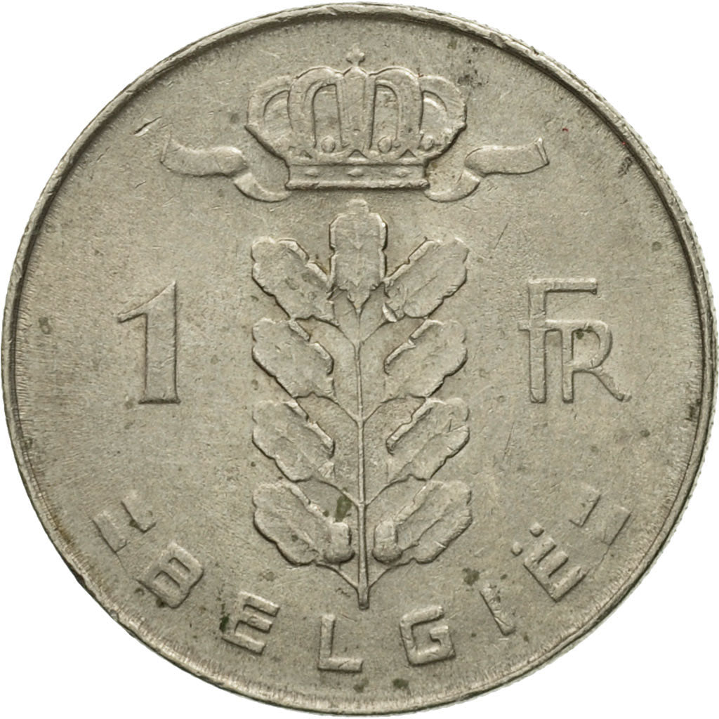 Belgium, Franc, 1973, VF(30-35), Copper-nickel, KM:143.1