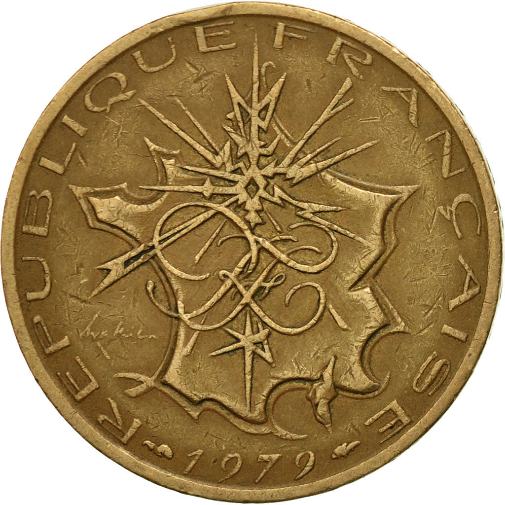 Francia, Mathieu, 10 Francs, 1979, Paris, BB, Nichel-ottone, KM:940