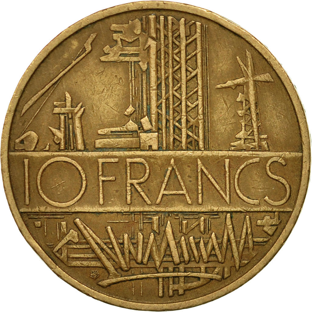 Francia, Mathieu, 10 Francs, 1979, Paris, BB, Nichel-ottone, KM:940