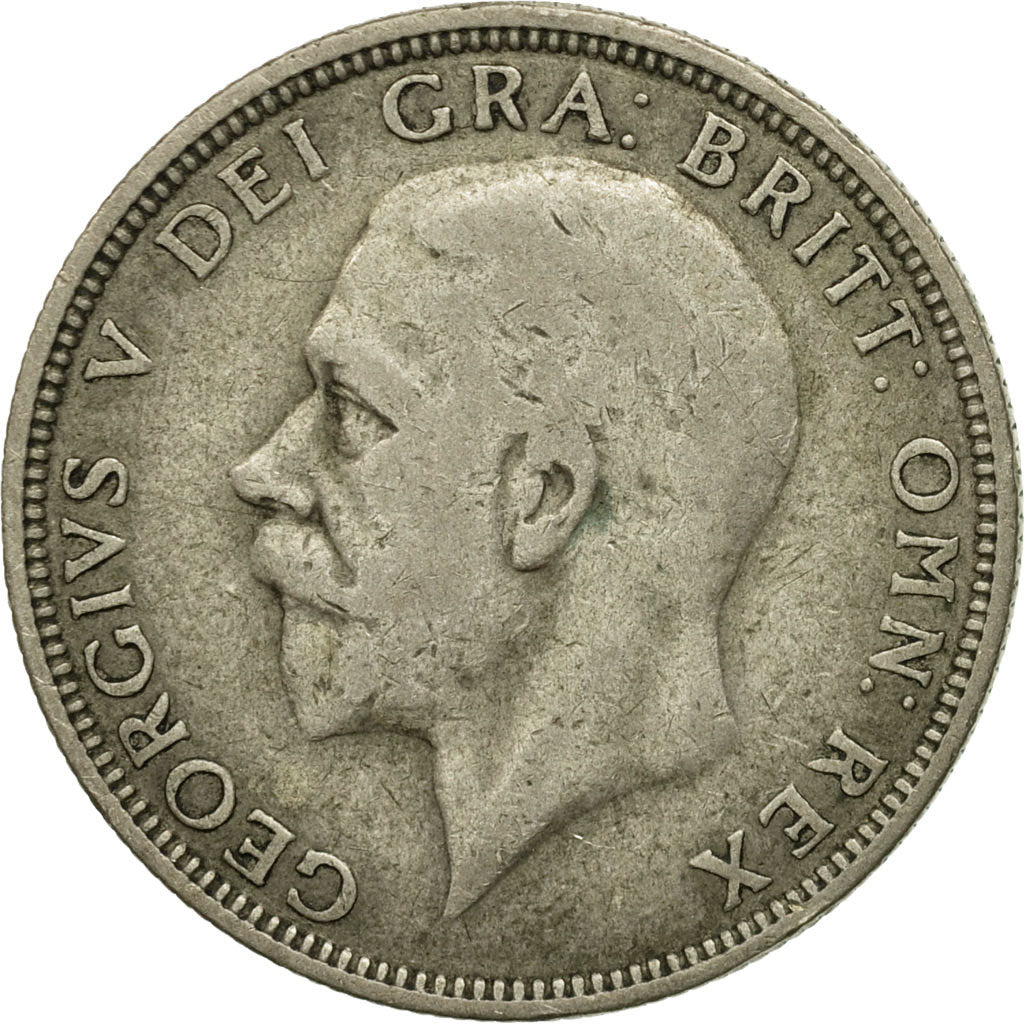 Great Britain, George V, Florin, Two Shillings, 1933, EF(40-45), Silver, KM:834