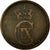 Munten, Denemarken, Christian IX, 5 Öre, 1891, ZF, Bronze, KM:794.1