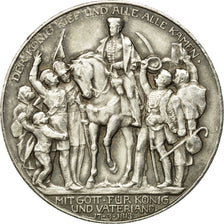 German States, PRUSSIA, Wilhelm II, 3 Mark, 1913, Berlin, EF(40-45), Silver