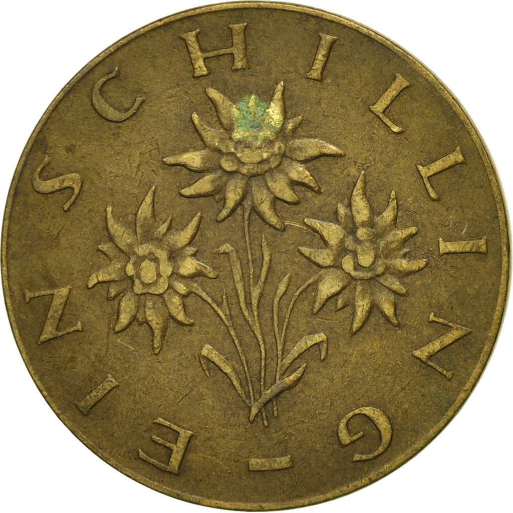 Austria, Schilling, 1968, VF(30-35), Aluminum-Bronze, KM:2886