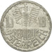 Austria, 10 Groschen, 1982, Vienna, VF(20-25), Aluminum, KM:2878