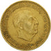 Spain, Francisco Franco, caudillo, Peseta, 1975, F(12-15), Aluminum-Bronze