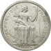 Moneta, Polinezja Francuska, Franc, 1965, Paris, EF(40-45), Aluminium, KM:2
