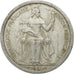 Monnaie, FRENCH OCEANIA, 2 Francs, 1949, TB, Aluminium, KM:3