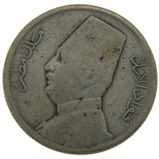EGYPT, 5 Piastres, 1929, British Royal Mint, KM #349, VF(30-35), Silver, 6.70