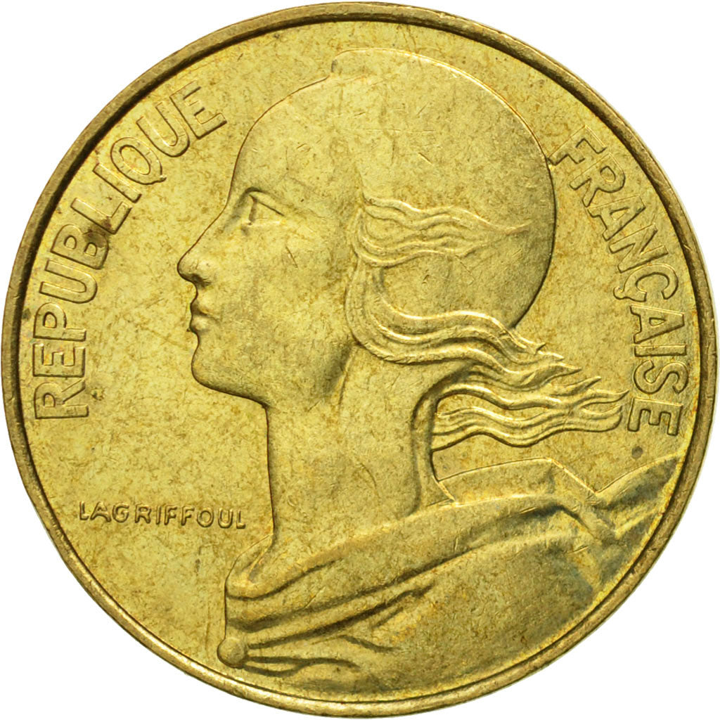 monnaie, France, Marianne, 10 Centimes, 1996, Paris, TB+, Aluminum-Bronze