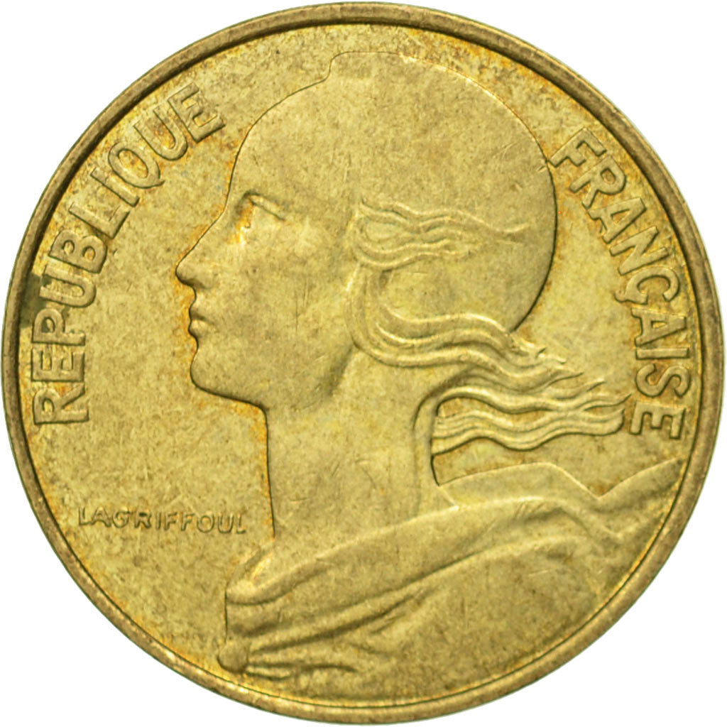monnaie, France, Marianne, 10 Centimes, 1992, Paris, TB+, Aluminum-Bronze