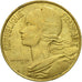 coin, France, Marianne, 10 Centimes, 1990, Paris, EF(40-45), Aluminum-Bronze