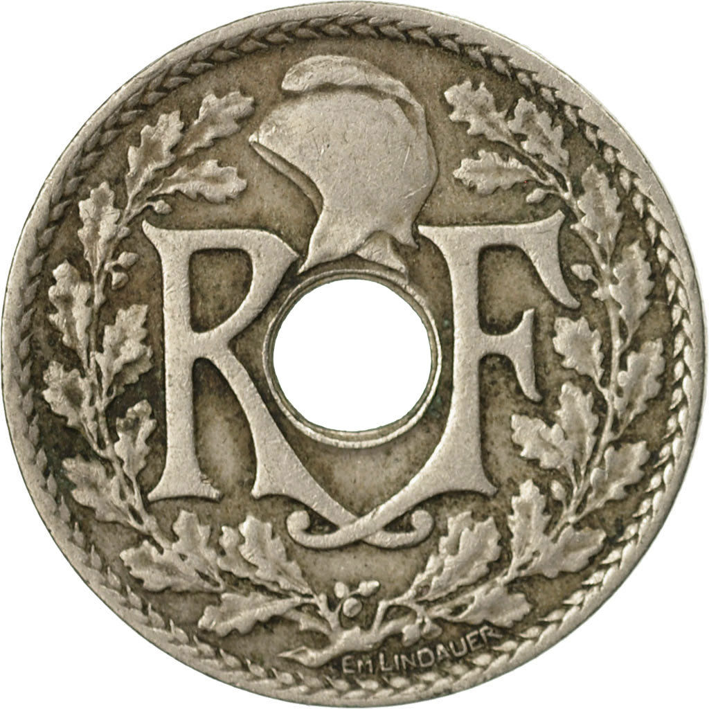 monnaie, France, Lindauer, 25 Centimes, 1923, Paris, TB, Copper-nickel, KM:867a