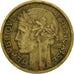 coin, France, Morlon, Franc, 1937, Paris, F(12-15), Aluminum-Bronze, KM:885